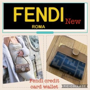 NEW Fendi credit card /picture wallet/travel